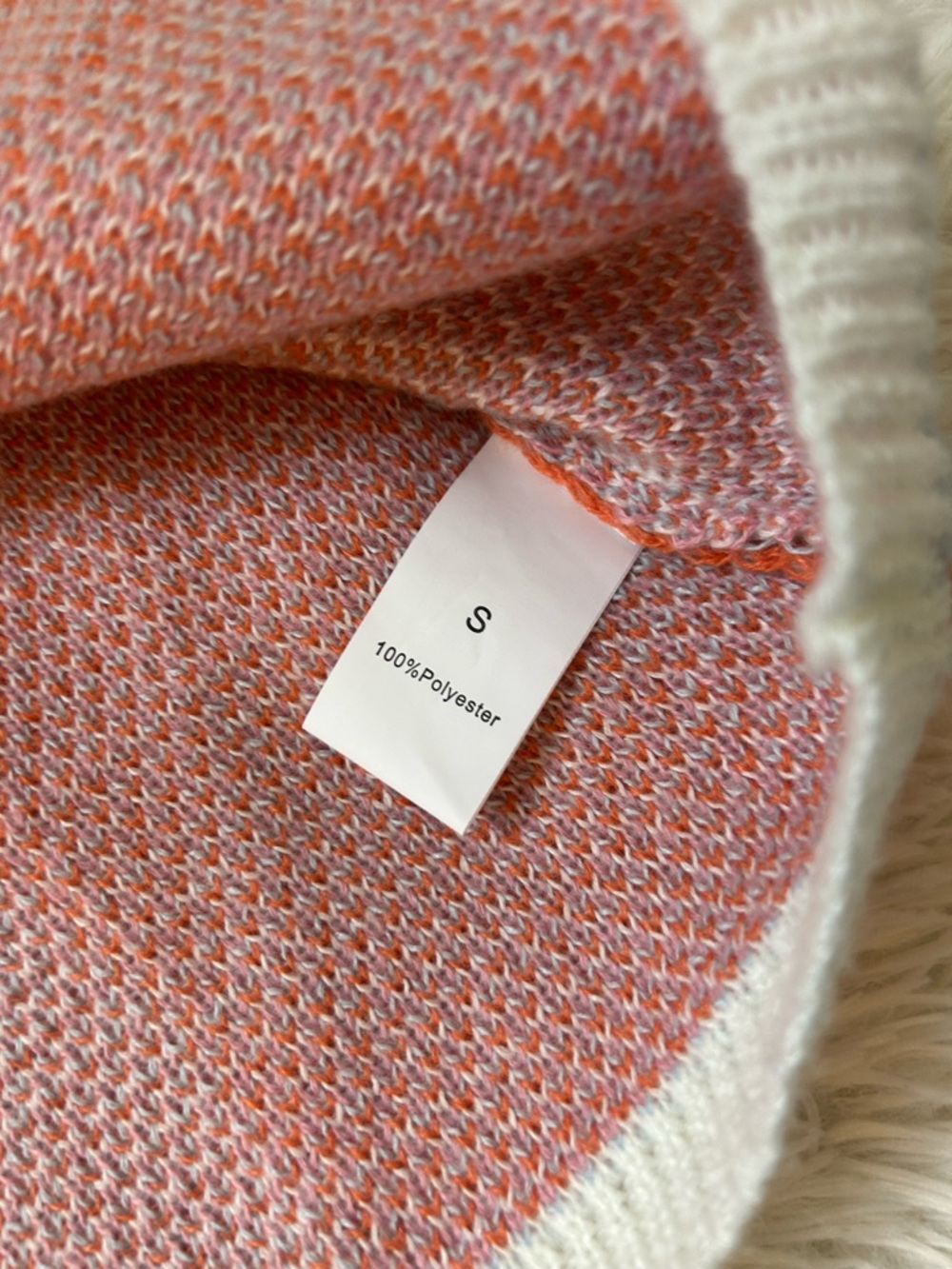 NWOT Checker Crop Sweater Vest - Picture 2 of 2
